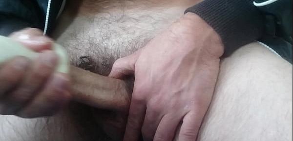  Playing with my rubber pussy til I cum